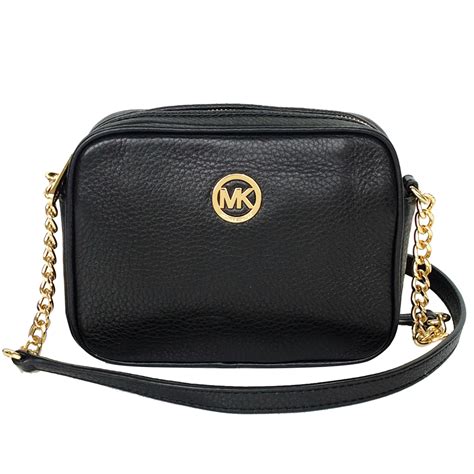 michael kors black square purse|Michael Kors small black crossbody.